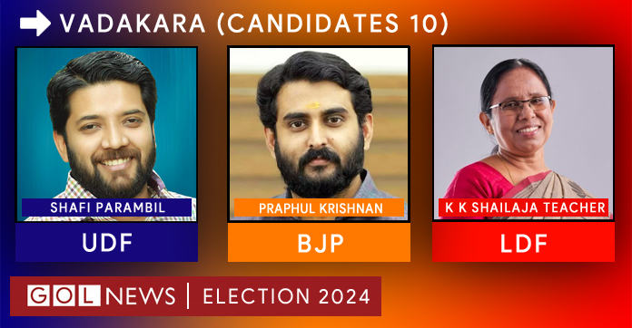 Vadakara candidates Lok Sabha Election 2024